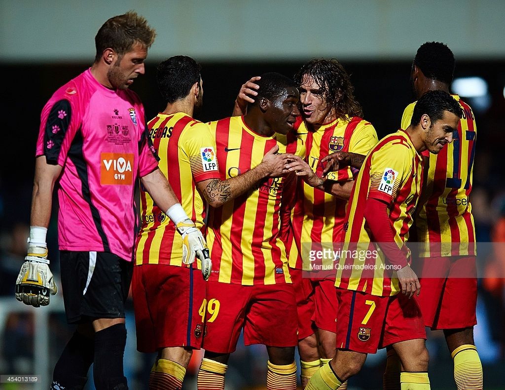 Barcelona 13/14 #5 PUYOL Awaykit Nameset Printing